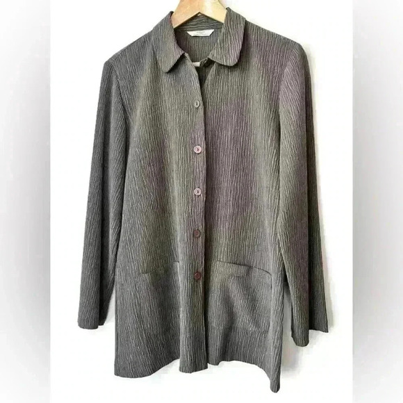 Vintage Y2K St Michael Marks & Spencer Womens Grey Feminine Shirt Skirt Set - Picture 1 of 16